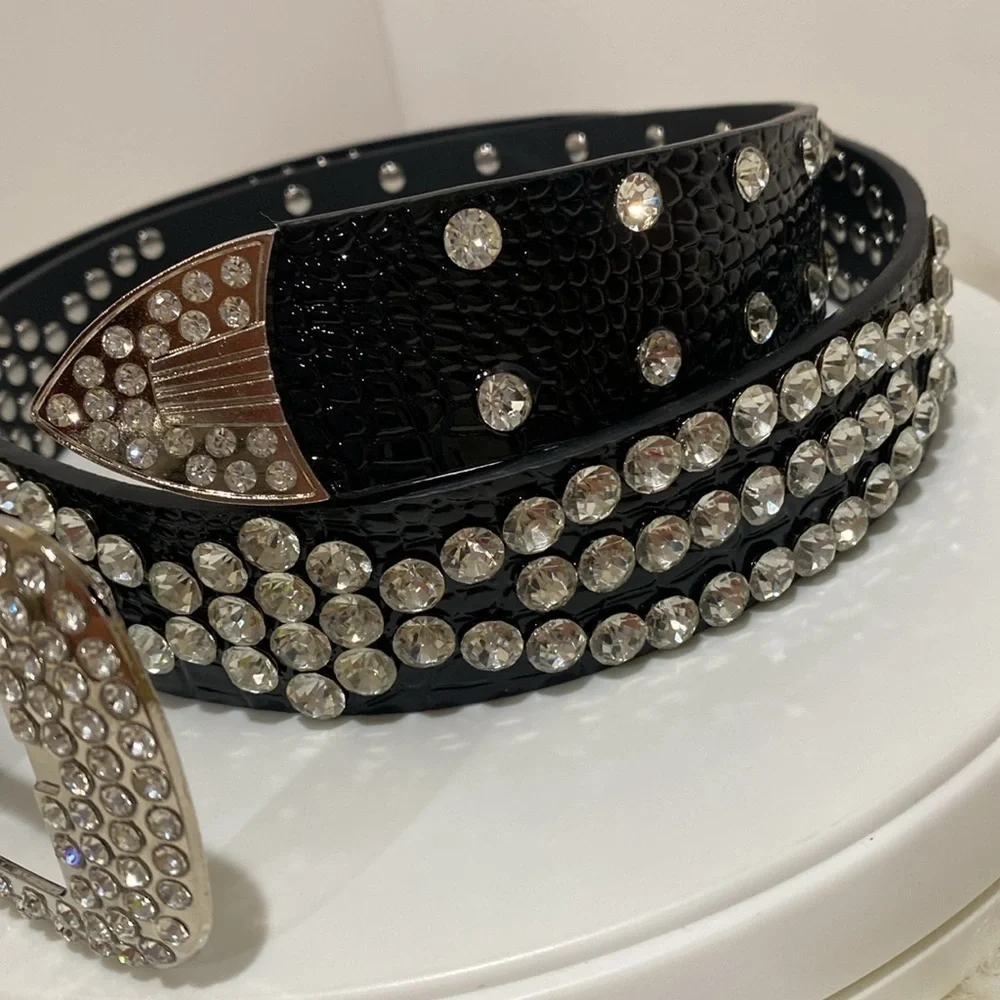 Rhinestone belt - Picture 4 of 5